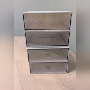 Clear Stackable Storage Drawers